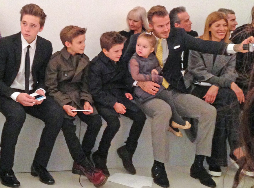 David Beckham, Family, Harper